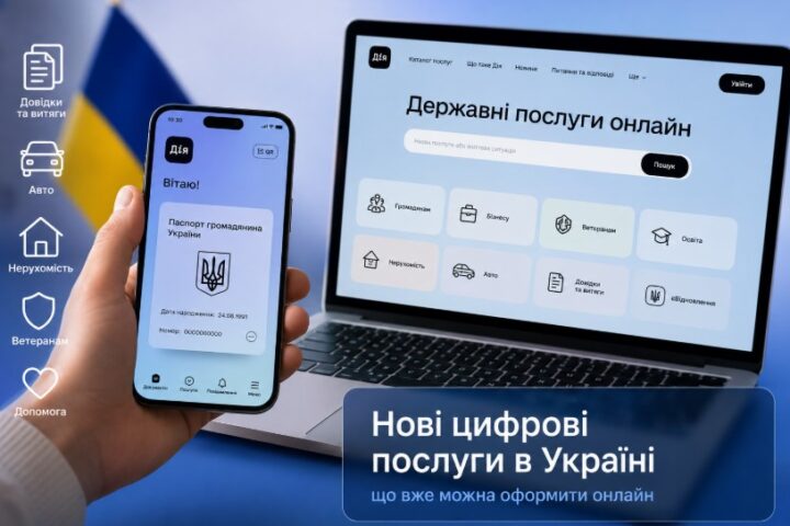 Нові цифрові послуги в Україні