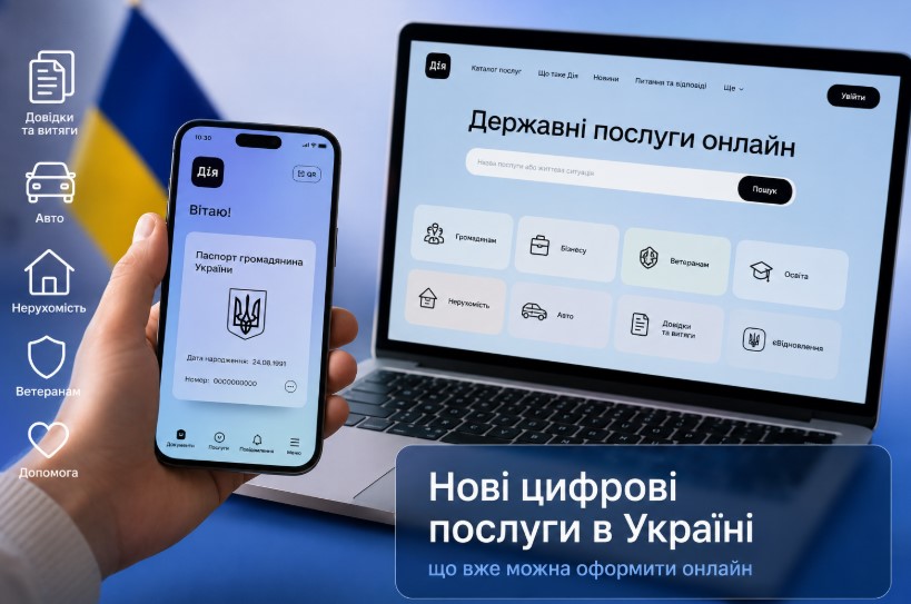Нові цифрові послуги в Україні