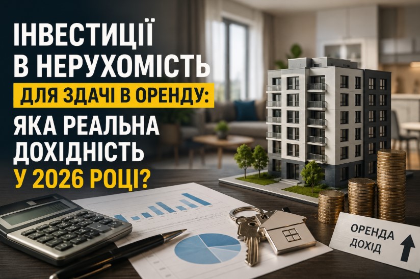 Інвестиції в нерухомість для здачі в оренду