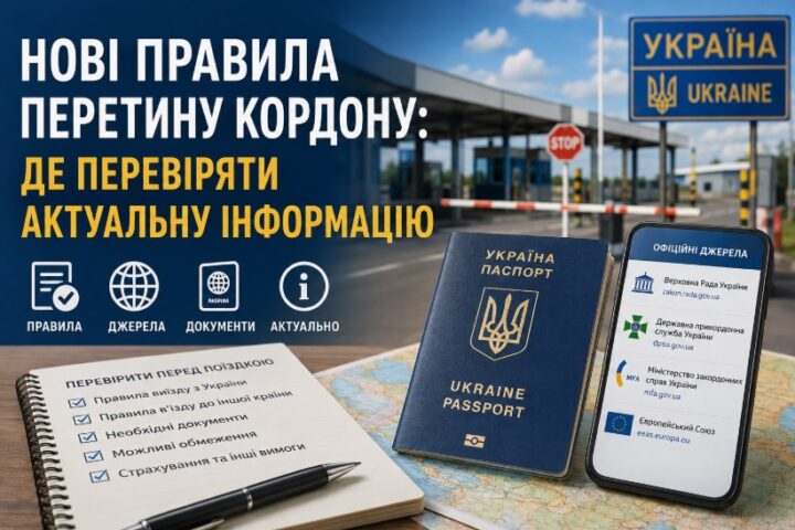 Нові правила перетину кордону