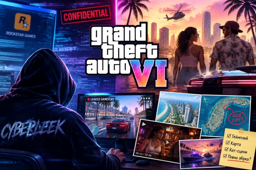 Cyberleek і витік GTA 6