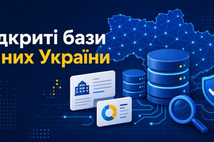 Список відкритих баз даних в Україні