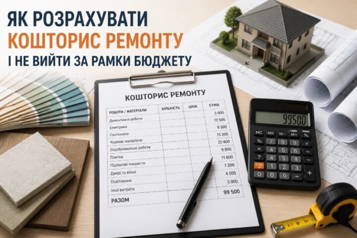 Як розрахувати кошторис ремонту квартири