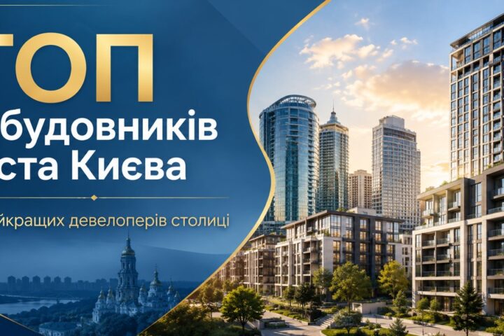 ТОП забудовників міста Києва