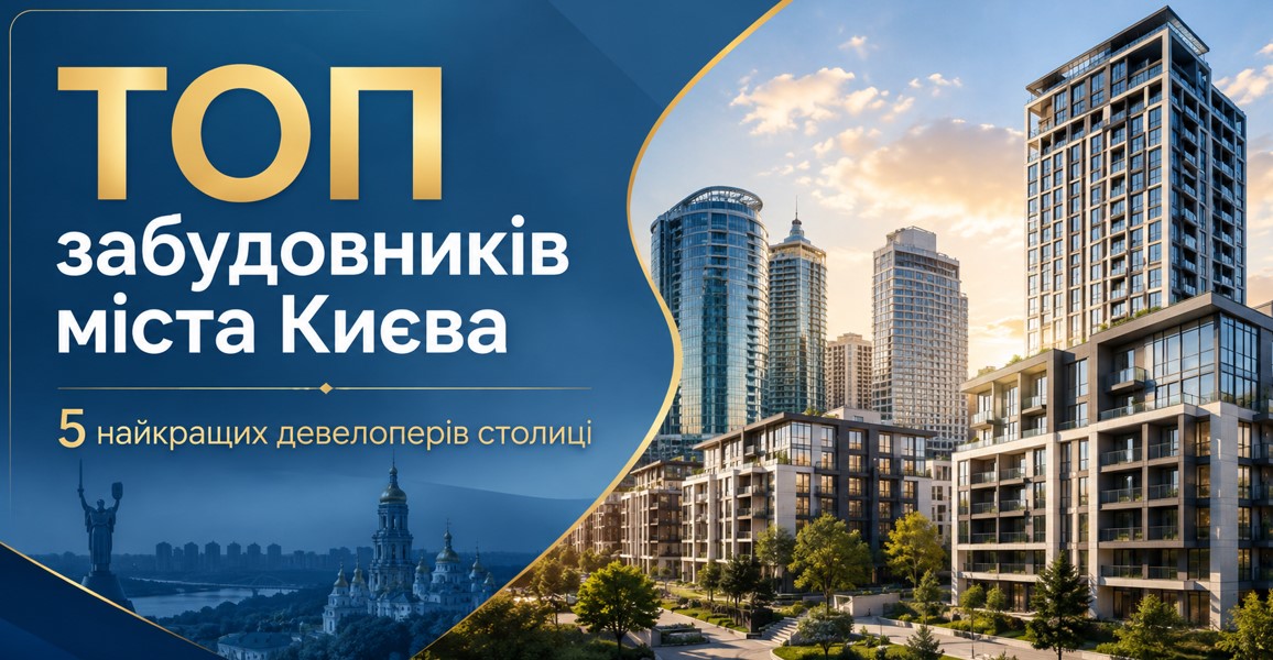 ТОП забудовників міста Києва