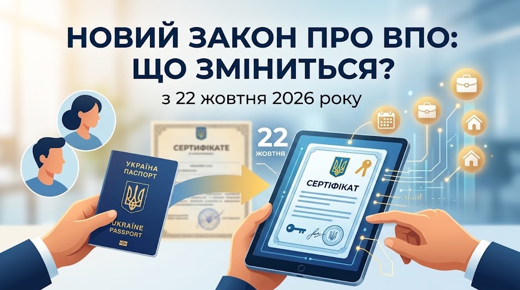 Новий Закон про ВПО