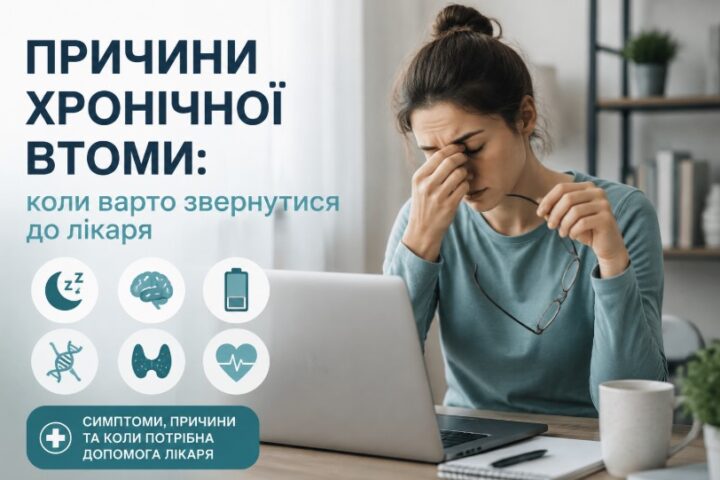 Причини хронічної втоми