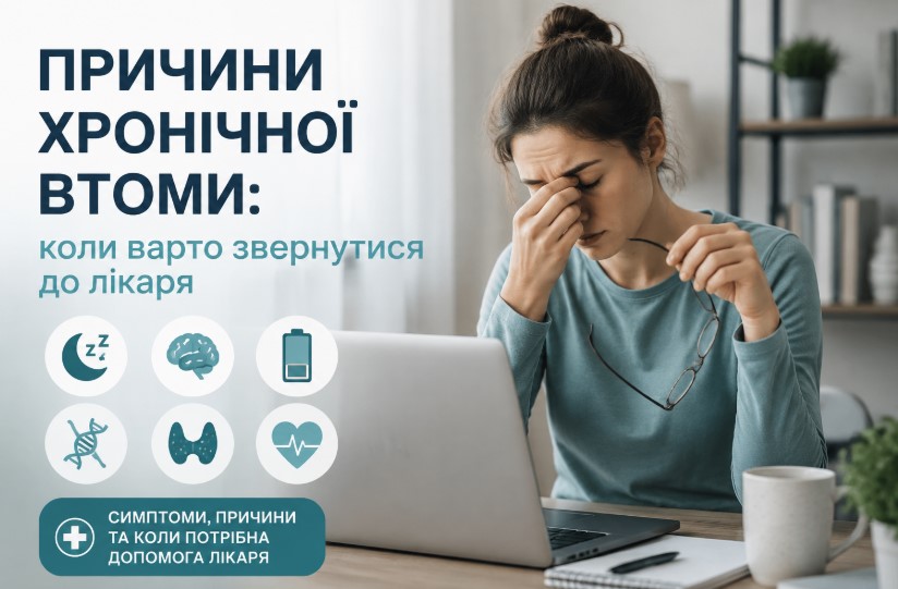 Причини хронічної втоми