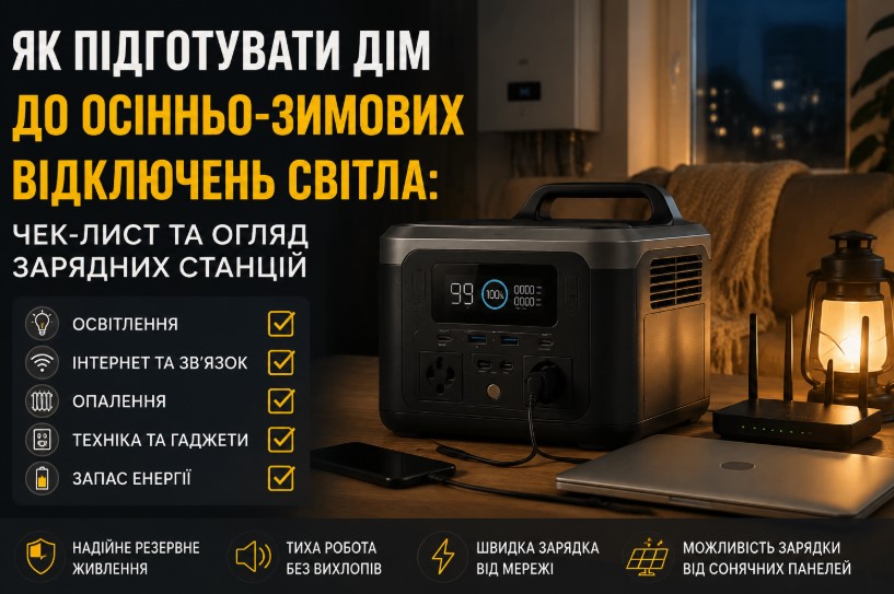 Як підготувати дім до осінньо-зимових відключень світла