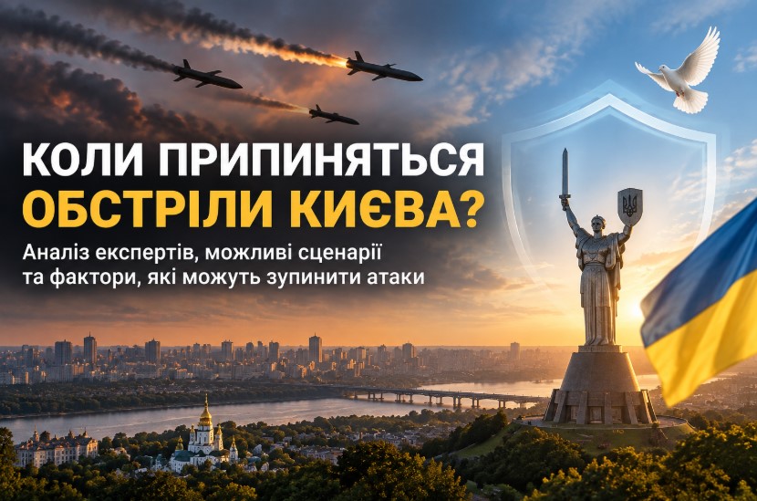 Коли припиняться обстріли Києва