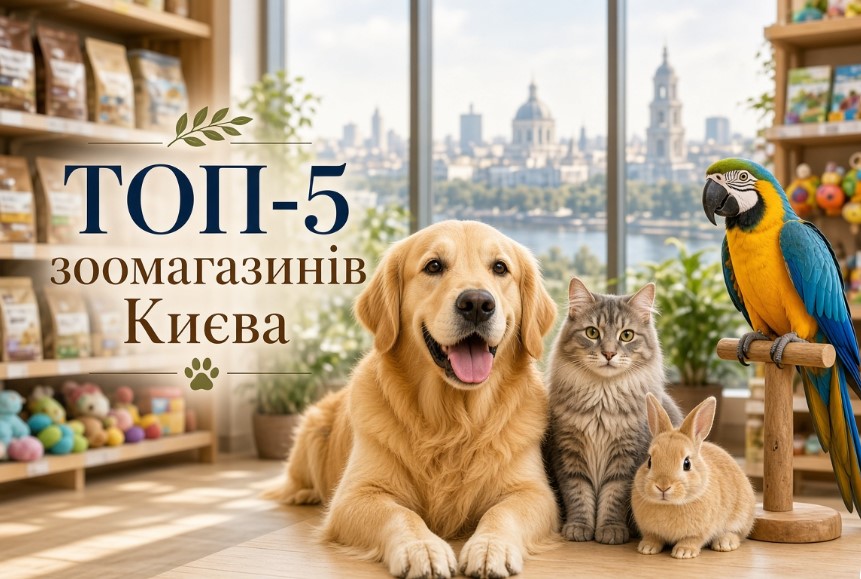 Популярні зоомагазини Києва