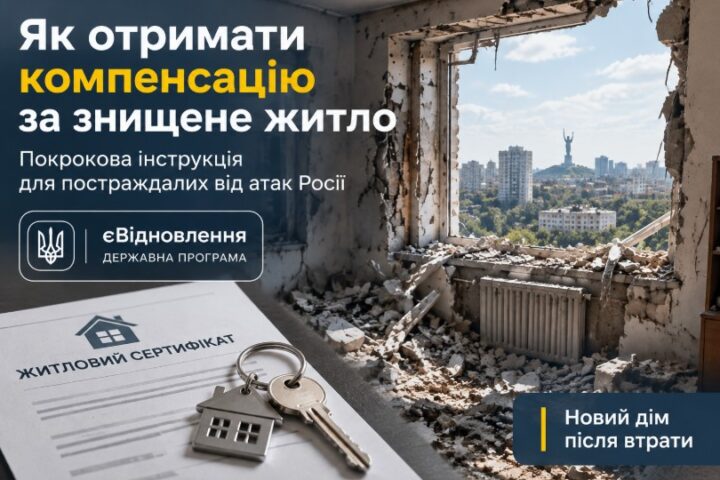 Як отримати компенсацію за знищене житло після атаки Росії