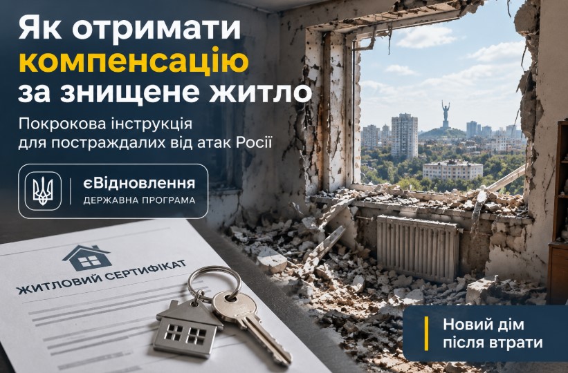 Як отримати компенсацію за знищене житло після атаки Росії
