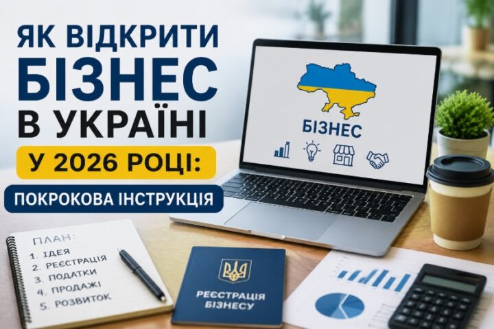 Як відкрити бізнес в Україні у 2026 році