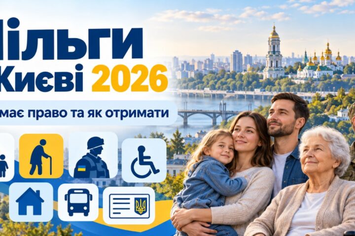 Пільги у Києві у 2026 році